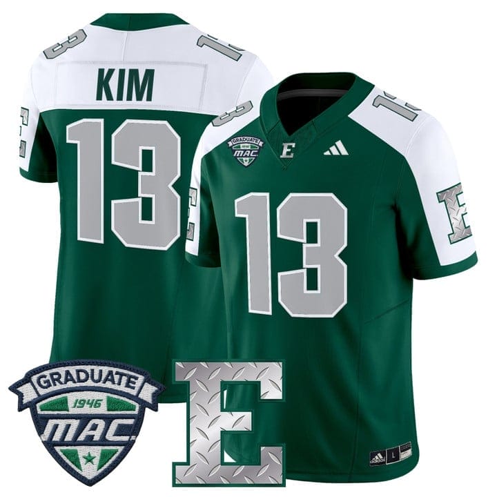 Noah Kim Jersey #13 Eastern Michigan Eagles 2025 Limited Stitched - Image 4