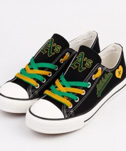 Oakland Athletics Limited Print MLB Students Low Top Canvas Shoes Sport Sneakers 71fac18f 114c 4795 9986 48f22b729e7d