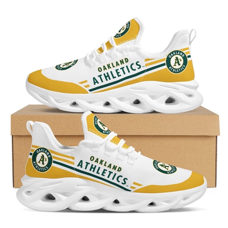 Oakland Athletics MLB Sneakers Shoes Elevate Your Every Step 2 Oakland Athletics MLB Sneakers Shoes Elevate Your Every Step - Image 2