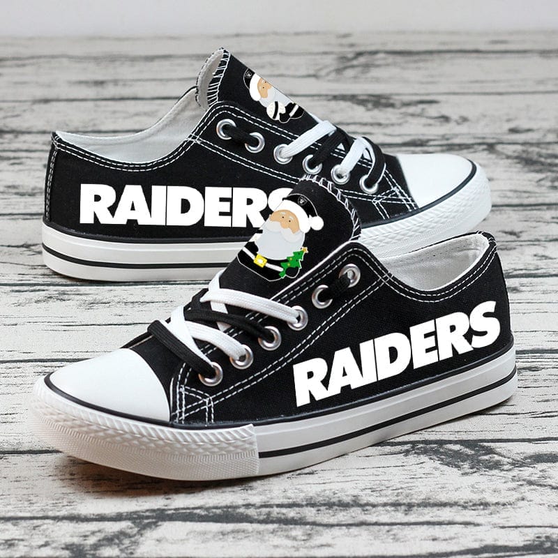 Oakland Raiders Sport Sneakers Shoes For Men Women Fans 2 Oakland Raiders Sport Sneakers Shoes For Men Women Fans - Image 2