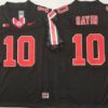 Ohio State Buckeyes 10 Julian Sayin Black F.U.S.E. Limited Stitched Jersey