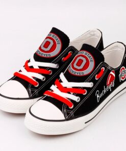Ohio State Buckeyes Sport Sneakers Shoes For Men Women Fans