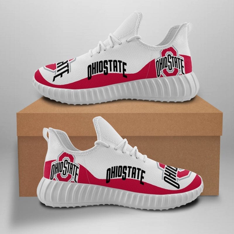 Ohio State Buckeyes NCAA Sneaker Shoes Hot Team For Men Women Fans 4 Ohio State Buckeyes NCAA Sneaker Shoes Hot Team For Men Women Fans - Image 4
