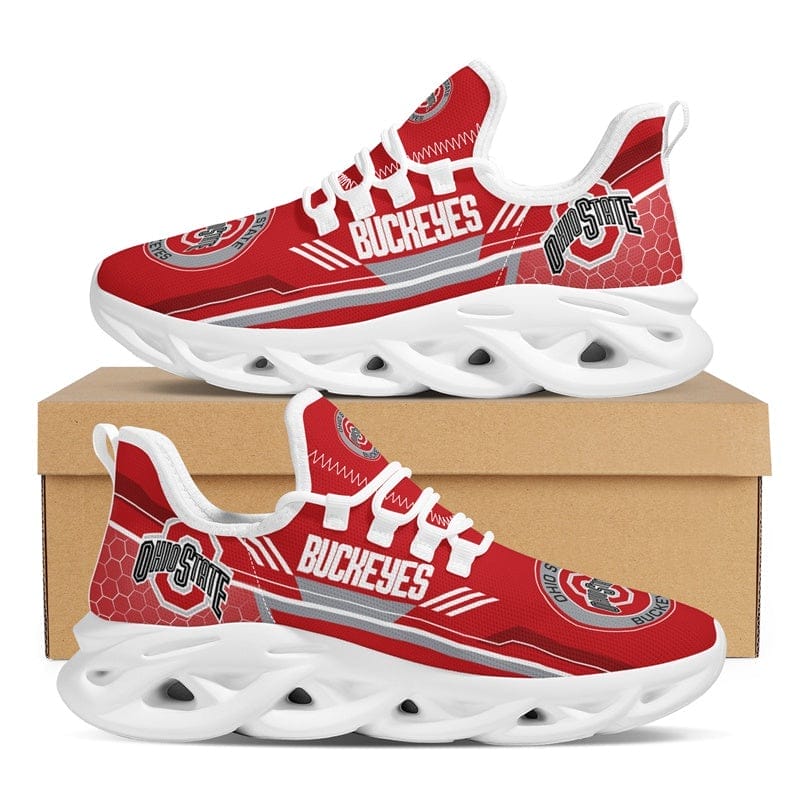 Ohio State Buckeyes NCAA Sneakers Shoes Elevate Your Every Step 1 Ohio State Buckeyes NCAA Sneakers Shoes Elevate Your Every Step