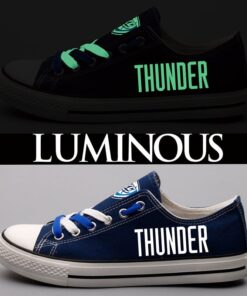 Oklahoma City Thunder Atlanta Hawks Sport Sneakers Shoes For Men Women Fans