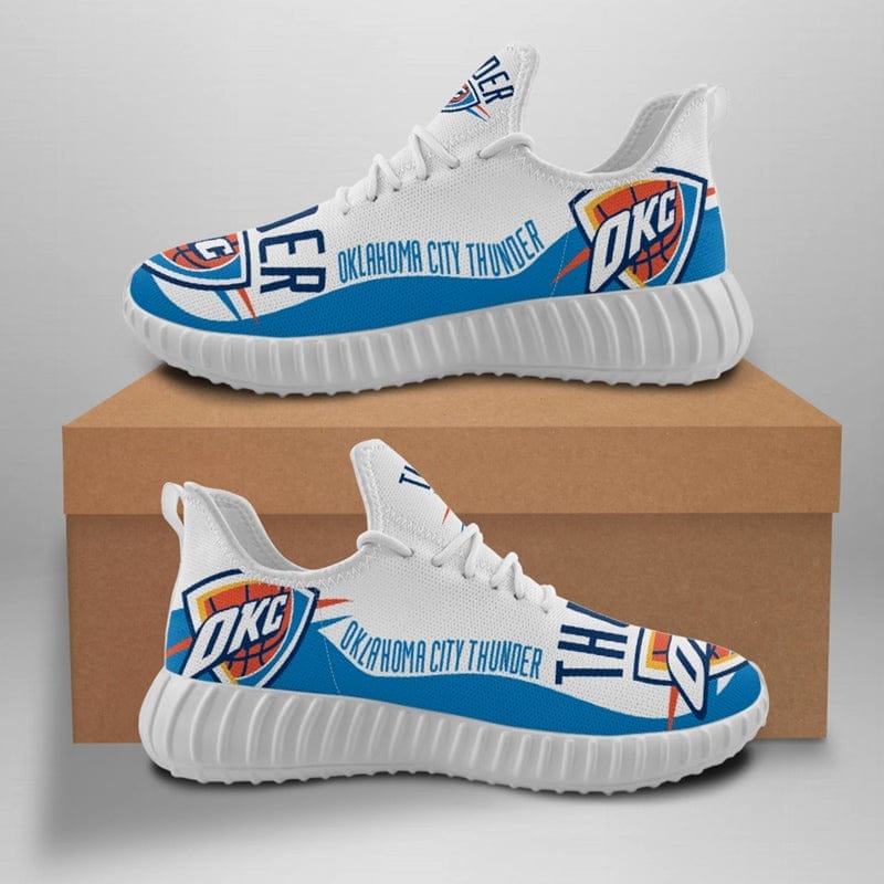 Oklahoma City Thunder NBA V1 Sneaker Shoes Hot Team For Men Women Fans 4 Oklahoma City Thunder NBA V1 Sneaker Shoes Hot Team For Men Women Fans - Image 4