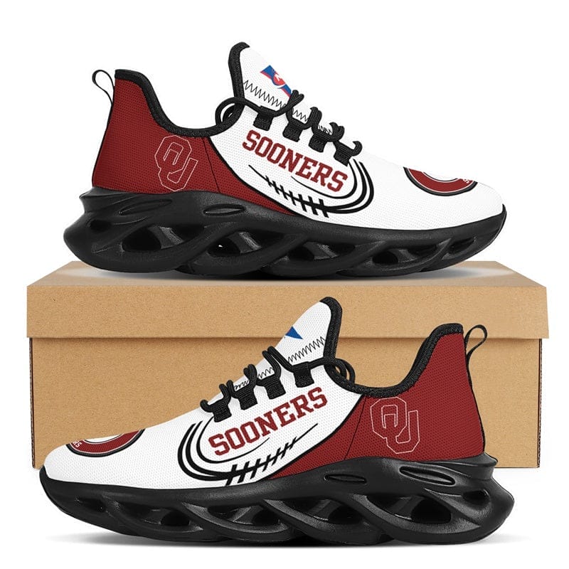 Oklahoma Sooners NCAA Sneakers Shoes Elevate Your Every Step 1 Oklahoma Sooners NCAA Sneakers Shoes Elevate Your Every Step