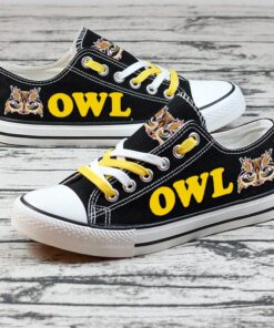 Alternative view of Owl Canvas Sneakers Shoes For Men Women Fans