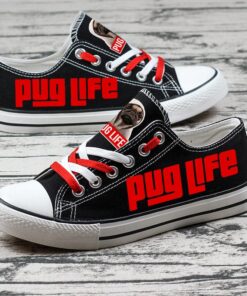 Alternative view of PUG Canvas Sneakers Shoes For Men Women Fans