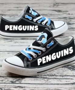 Penguins Canvas Sneakers Shoes For Men Women Fans