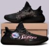 Philadelphia 76ers NBA 350v Yeezy Sneakers For Men Women Fans 17 Philadelphia 76ers V4 NBA 350v Yeezy Sneakers Black c1816f5a 730e 4882 89de 7c78da70124a