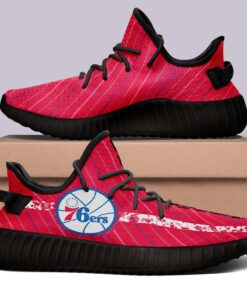 Philadelphia 76ers NBA 350v Yeezy Sneakers For Men Women Fans 13 Philadelphia 76ers V7 NBA 350v Yeezy Sneakers black c650cc3f 79e1 4944 aaff 8d911a451ef0