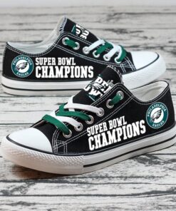 Philadelphia Eagles Limited Print NFL Students Low Top Canvas Shoes Sport Sneakers 1 a032e933 dd55 4916 a859 fc60a6a8f383