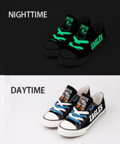 Philadelphia Eagles Limited Print NFL Students Low Top Canvas Shoes Sport Sneakers 6a1b06b0 fe0b 4295 8d48 e74b77c55955