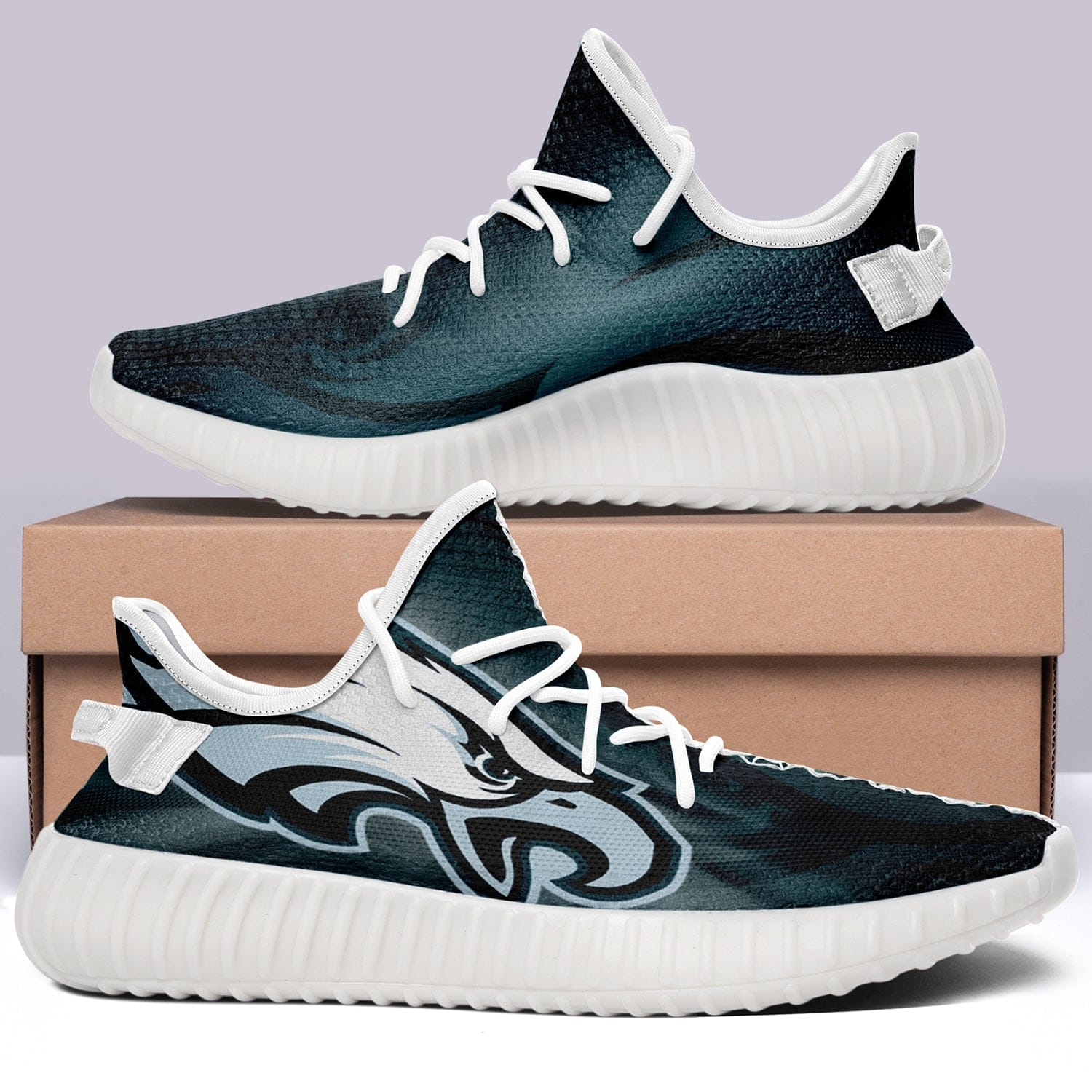 Philadelphia Eagles NFL 350v Yeezy Sneakers For Men Women Fans 1 Philadelphia Eagles NFL 350v Yeezy Sneakers For Men Women Fans