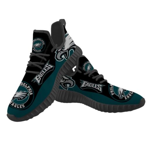 Philadelphia Eagles Sneaker Shoes NFL For Men Women Fans - Image 4