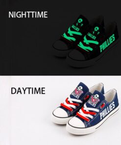 Philadelphia Phillies Limited Print Low Top Canvas Shoes Sport Sneakers For Men Women Fans