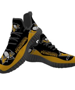 Alternative view of Pittsburgh Penguins V1 NHL Sneaker Shoes Hot Team For Men Women Fans