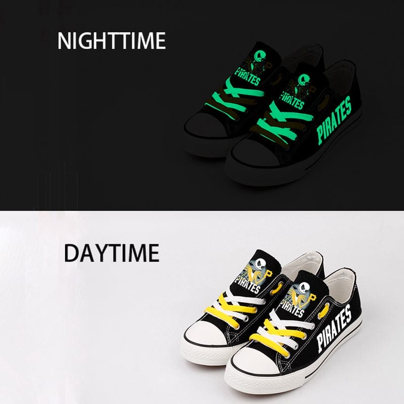 Pittsburgh Pirates Limited Print Low Top Canvas Shoes Sport Sneakers For Men Women Fans - Image 4