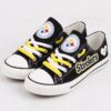 Pittsburgh Steelers Low Top Canvas Sport Sneakers Shoes For Men Women Fans