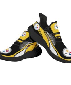 Pittsburgh Steelers Sneaker Shoes NFL V2 For Men Women Fans