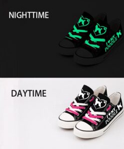 Poodle Canvas Sneakers Shoes For Men Women Fans