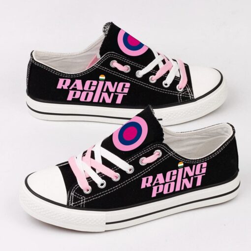 Racing Point F1 Team Canvas Sneakers Shoes For Men Women Fans