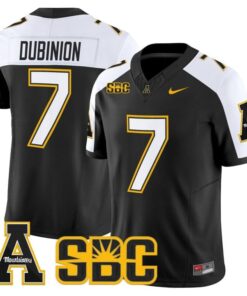 Rashod Dubinion Jersey #7 App State Mountaineers 2025 Vapor Limited Stitched