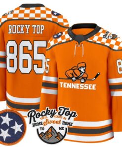Rocky Top Jersey 865 Tennessee Volunteers 2025 26 Premium Stitched Orange