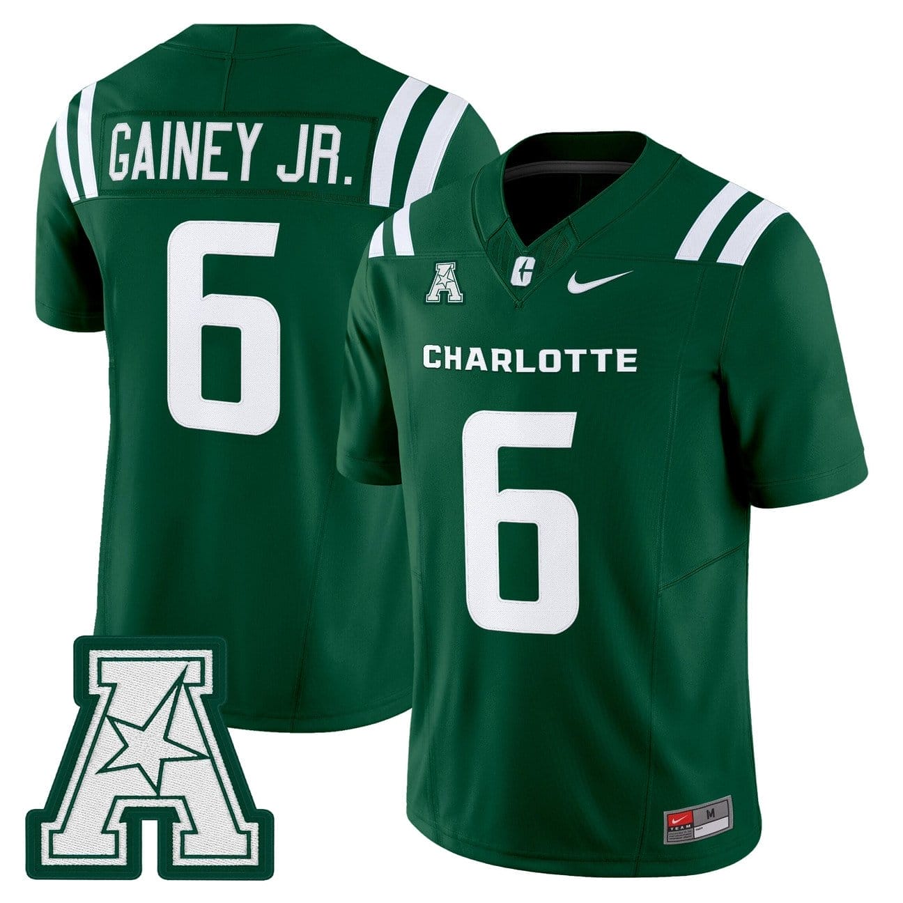 Rod Gainey Jr Jersey #6 Charlotte 49ers 2025 Vapor Limited Stitched - Image 5