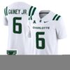 Rod Gainey Jr Jersey 6 Charlotte 49ers 2025 Vapor Limited Stitched White