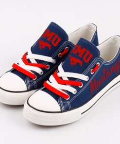 SMU Mustangs Sport Sneakers Shoes For Men Women Fans