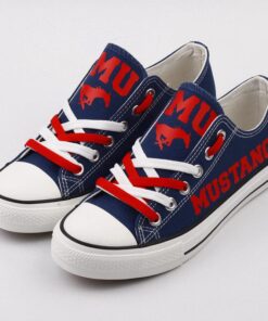 Alternative view of SMU Mustangs Sport Sneakers Shoes For Men Women Fans