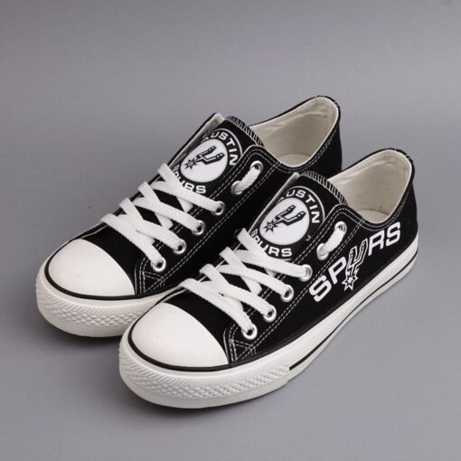 San Antonio Spurs Atlanta Hawks Sport Sneakers Shoes For Men Women Fans - Image 6