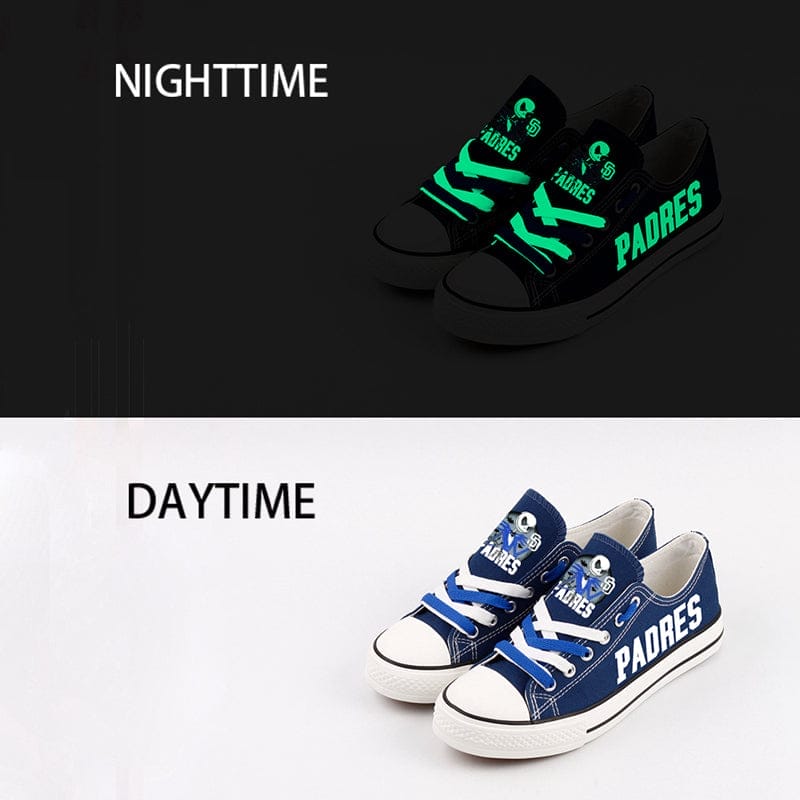 San Diego Padres Limited Print Low Top Canvas Shoes Sport Sneakers For Men Women Fans - Image 3