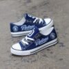 San Diego Padres Limited Print MLB Students Low Top Canvas Shoes Sport Sneakers 2