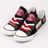 San Francisco 49ers Low Top Canvas Sport Sneakers Shoes For Men Women Fans