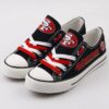 San Francisco 49ers Limited Print NFL Students Low Top Canvas Shoes Sport Sneakers 2 91b2d100 ed57 454f 9e83 b2333426dc00