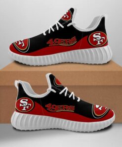 San Francisco 49ers Sneaker Shoes NFL For Men Women Fans