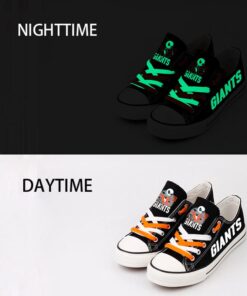 San Francisco Giants Limited Print MLB Students Low Top Canvas Shoes Sport Sneakers
