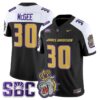 Scotty McGee Jersey 30 James Madison Dukes 2025 Vapor Stitched Black Alter