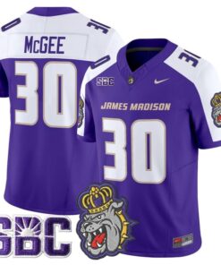 Scotty McGee Jersey 30 James Madison Dukes 2025 Vapor Stitched Purple Alter 1d13eedd 4c5e 42b5 8ab0 839aa9c932ac