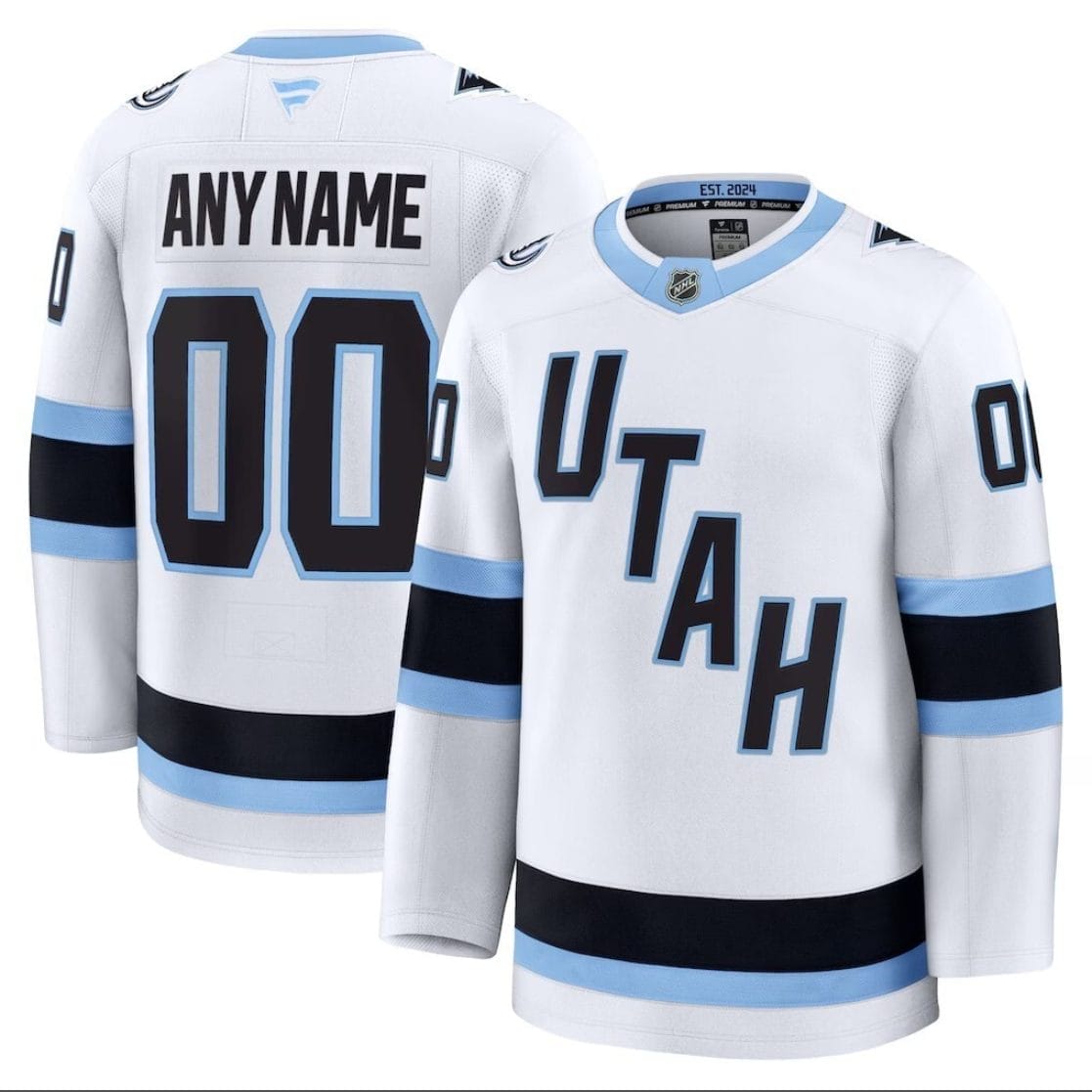 Custom Utah Jersey Name and Number Premium Stitched 2 Custom Utah Jersey Name and Number Premium Stitched - Image 2