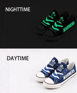 Seattle Mariners Limited Print Low Top Canvas Shoes Sport Sneakers For Men Women Fans