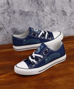 Seattle Mariners Limited Print Low Top Canvas Shoes Sport Sneakers For Men Women Fans