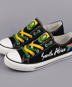 South Africa Low Top Canvas Sport Sneakers Shoes For Men Women Fans