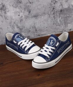 Sporting Kansas City Low Top Canvas Sport Sneakers Shoes For Men Women Fans