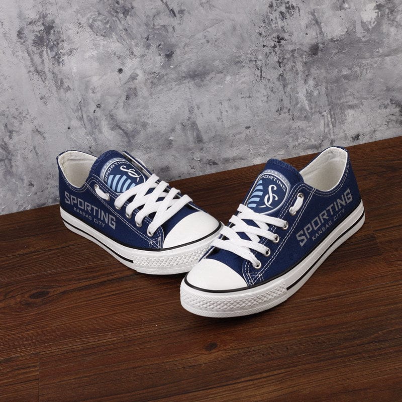 Sporting Kansas City Low Top Canvas Sport Sneakers Shoes For Men Women Fans 1 Sporting Kansas City Low Top Canvas Sport Sneakers Shoes For Men Women Fans