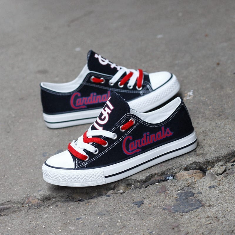 St. Louis Cardinals Limited Print Low Top Canvas Shoes Sport Sneakers For Men Women Fans - Image 2
