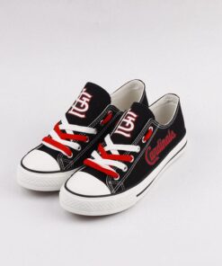 Alternative view of St. Louis Cardinals Limited Print Low Top Canvas Shoes Sport Sneakers For Men Women Fans